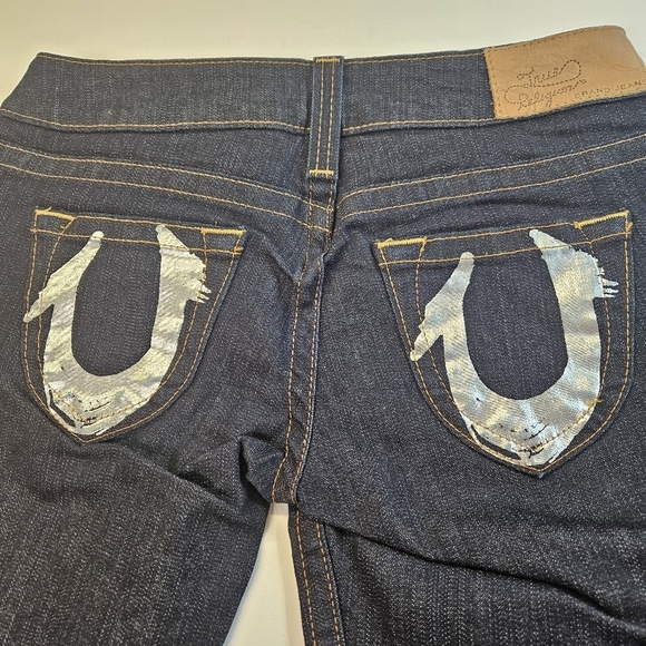 True Religion Denim - 100% AUTHENTIC TRUE RELIGION WOMEN'S BLUE JEANS SIZE 28 MADE IN U.S.A - NWOT